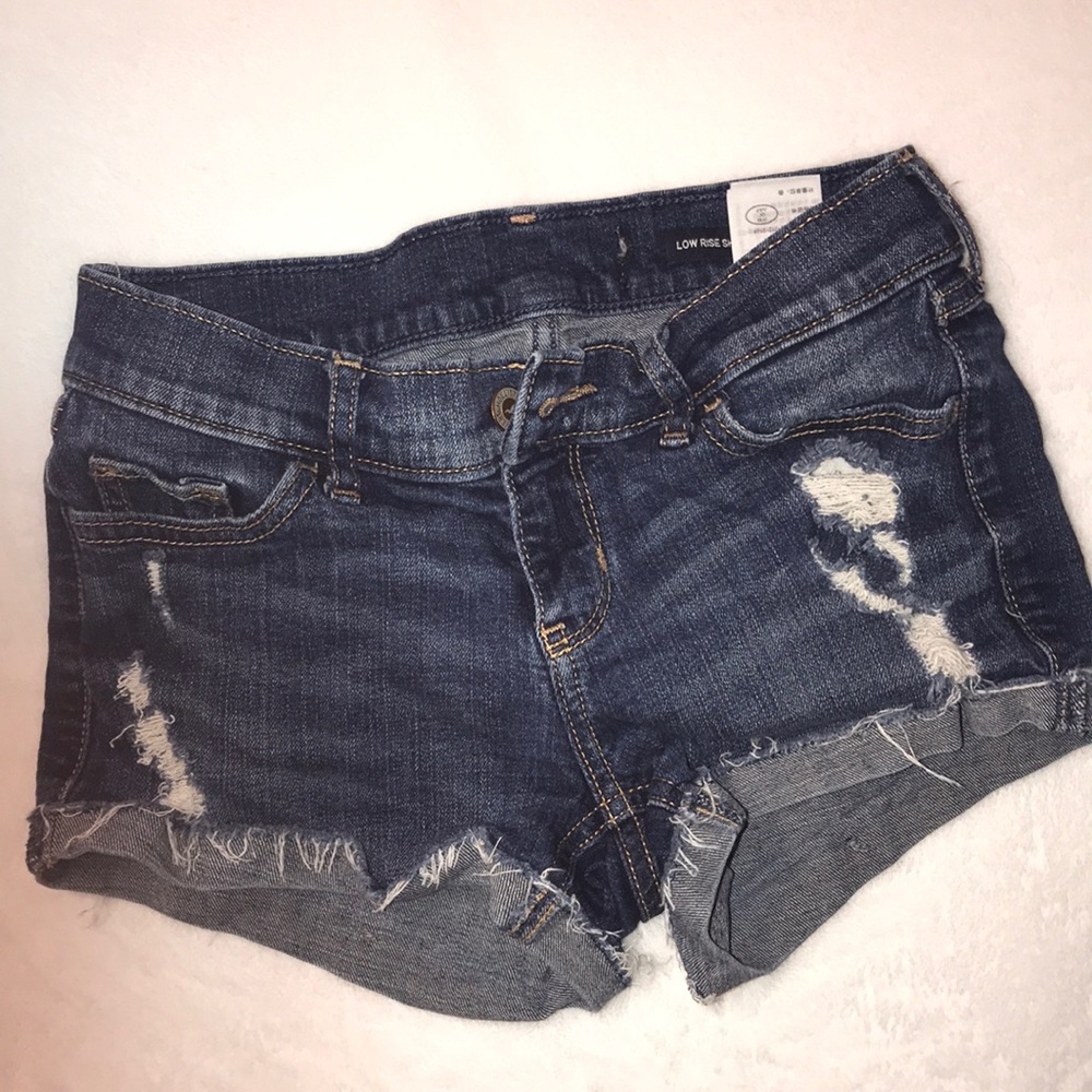 Hollister denim shorts
